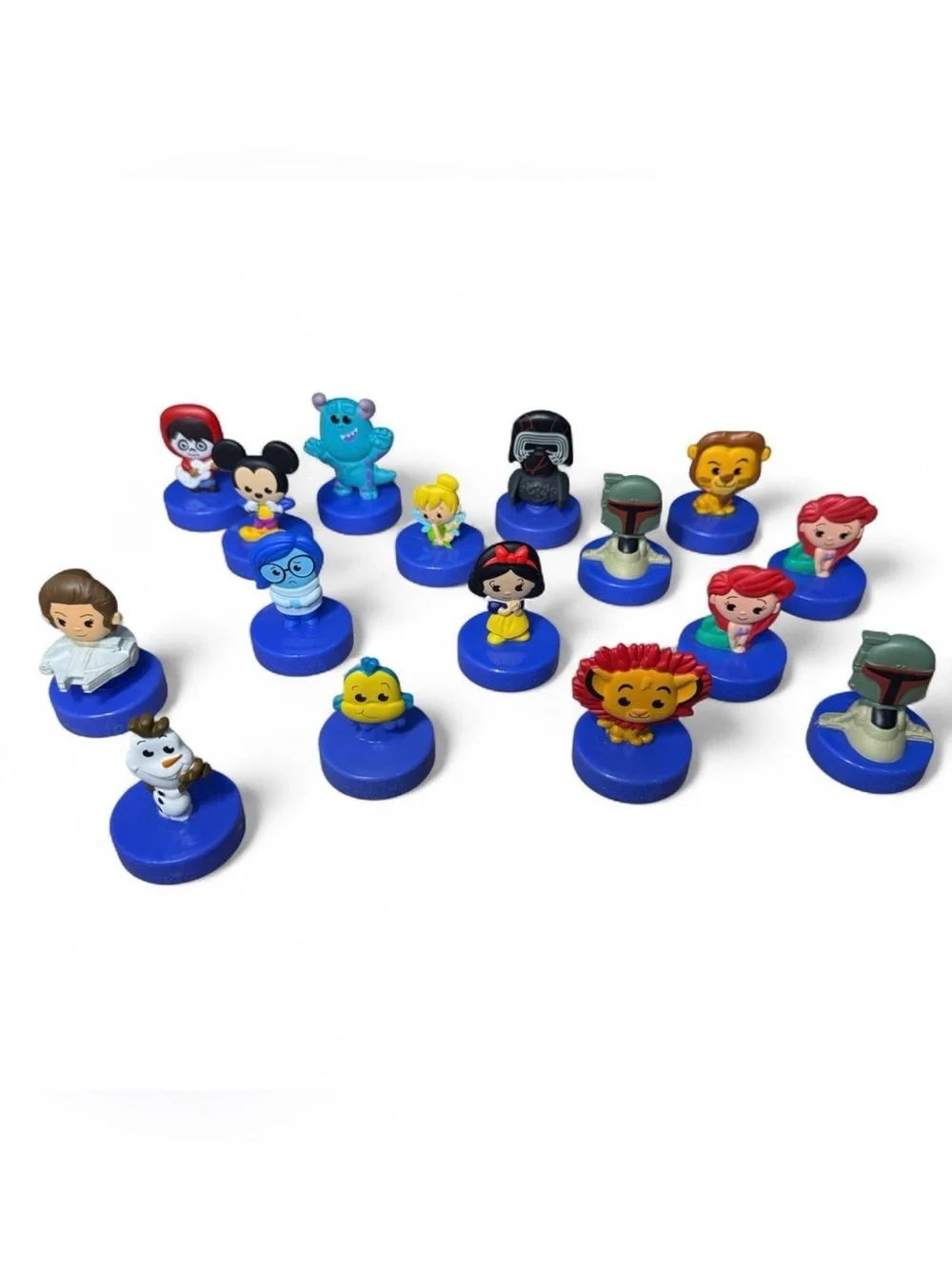 McDonald's Disneyland 70th Anniversary Happy Meal Toy Lot of 16 Figures Disney